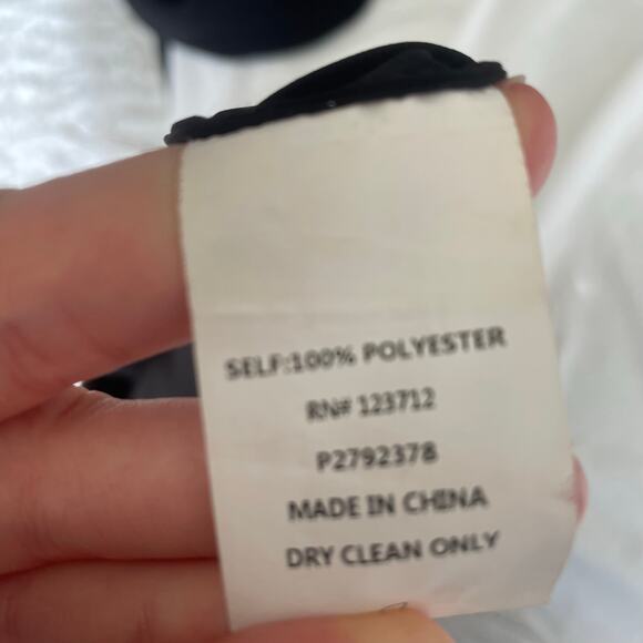 Rory Beca Twisted Strap Romper in Black Size Small - Picture 6 of 6